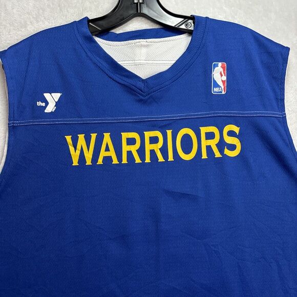 Alleson Athletic NBA Reversible XL Golden State Warriors Jersey #30 Steph Curry - Picture 3 of 12